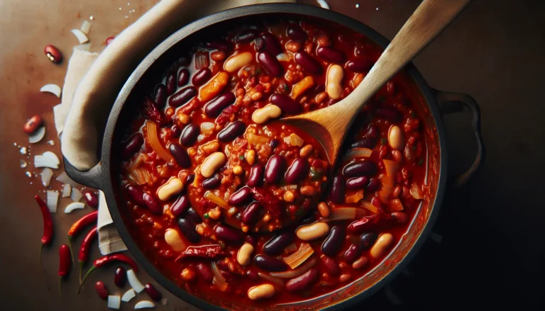 Dry Beans in Chili Recipe